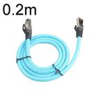 0.2m CAT5 Double Shielded Gigabit Industrial Ethernet Cable High Speed Broadband Cable - 1