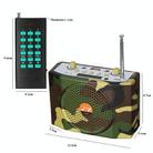 25W  Bluetooth Voice Amplifier Bird Hunting Speaker Supports USB/TF/FM 1000m Remote Control UK Plug(Camouflage) - 6