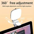 LED Mobile Phone Live Beauty Fill Light USB Charging Camera Pocket Light(White) - 9