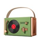 C220 Multifunctional Vinyl Record Player Speaker Portable Handheld Mini Retro Audio, Color: Forest Green - 1