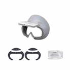 For PICO 4 Hibloks VR Glasses Face Cushion Protector Pad With Fan, Spec: 2pcs PU Cotton - 1