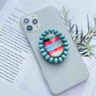 Retro Turquoise Expanding Phone Stand Grip Finger Ring Support, Style: Style 10 - 1