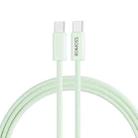 ROMOSS CB3235 PD30W USB-C / Type-C Data Cable Mobile Phone Fast Charging Cable  2m(Fresh Green) - 1