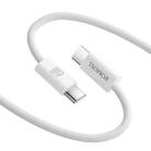 ROMOSS PD60W Dual USB-C / Type-C Data Cable Mobile Phone Laptop Fast Charging Cable  1m - 1