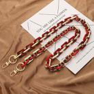 Retro Mobile Phone Chain Lanyard Tortoiseshell Acrylic Resin Bag Chain with Spacer, Spec: L205-3HS-120cm - 1