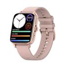 DT102 1.9-Inch Heart Rate/Blood Oxygen Monitoring Bluetooth Call Watch With NFC Function, Color: Gold - 1