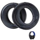 For Sony CECHYA-0083 Black Sheepskin 2pcs Headphone Sponge Cover Earmuffs Headset Case - 1