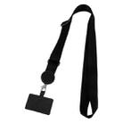 Mobile Phone Anti-lost Neck Strap Lanyard Detachable Hanging Chain(Black) - 1