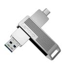 Lenovo SX5 Pro USB3.2+Type-C Dual Interface Mobile Solid State Flash Drive, Memory: 128GB(Silver) - 1