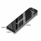 Lenovo SX1 USB3.1 Flash Drive High-speed Push-pull U Disk Portable Metal USB Flash Disk, Memory: 32G(Black) - 2