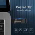 Lenovo SX1 USB3.1 Flash Drive High-speed Push-pull U Disk Portable Metal USB Flash Disk, Memory: 64G(Silver) - 10