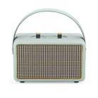 Leather Texture Portable Wooden Home Karaoke Bluetooth Speaker, Color: Gray - 1