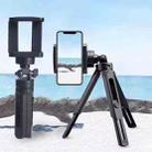 Portable Tabletop Camera Phone Tripod With Ball Head Removable Mini Selfie Tripod(Black) - 1