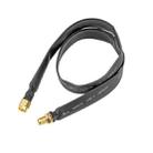 SMA Male To Male  Fiberglass Antenna Through Wall Adapter Cable Flat Window Cable(30cm) - 2