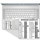 Laptop Shortcut Keys PVC Sticker - 1