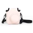 For Polaroid Mini 12 Camera Outdoor Anti-collision Storage Soft Bag(Light Pink) - 1