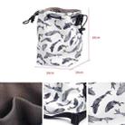 Portable Multifunctional Drawstring Waterproof Storage Bag For Instant Cameras(Whale) - 4