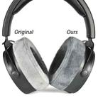 1pair For Beyerdynamic DT700 Prox DT900 Prox Headphone Covers, Color: Gray Original Thick Flannel - 3