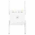 1200Mbps 2.4G / 5G WiFi Extender Booster Repeater Supports Ethernet Port White EU Plug - 1