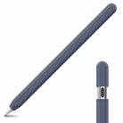 For Apple Pencil (USB-C) AhaStyle PT65-3 Silicone Same Color Protective Case(Midnight Blue) - 1