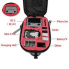 For DJI Mini 4 Pro Drone Storage Bag Carbon Fiber Backpack, Spec: Brushed Style - 6