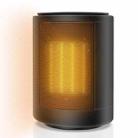 Cylindrical Ceramic Heating Warmer Quick Heat Mini Electric Heater EU Plug(Black) - 1