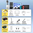 JINGHUA Z169A USB To AV Sound Card With Cable Converter Computer Host To 3.5 Audio Port Adapter - 4
