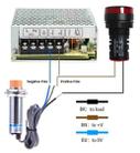 OMCH LJ18A3-8-Z/BX DC NPN 3-Wire Normally Open Sensors Inductive M18 Proximity Switch - 3