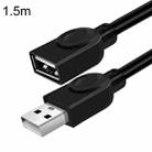 JINGHUA U021E Male To Female Adapter USB 2.0 Extension Cable Phone Computer Converter Cord, Length: 1.5m - 1