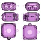 For Samsung Galaxy Buds Live/Pro/2 Magnetic Switch Bluetooth Earphone Protective Cover(Purple) - 1