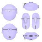 For Google Pixel Buds Pro Elastic Switch Dustproof And Drop-Proof Earphone Protective Cover(Purple) - 1