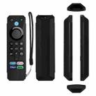 For Amazon Alexa Voice Remote 3rd Gen Anti-Fall And Protective Cover For TV Remote Control(Black) - 1