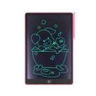 16 Inch Children LCD Writing Board Erasable Drawing Board, Color: Pink Monochrome Handwriting - 1