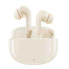 REMAX CozyPods W10N ANC+ENC Dual Noise Reduction Music Call Bluetooth Earphone Long Battery Life Earphones(Crystal White) - 1