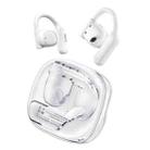 REMAX OpenBuds P5 Colorful Crystal Hanging Ear Air Conduction Bluetooth Earphone OWS Sports Music Wireless Earphone(White) - 1