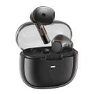 REMAX CozyBuds W18 Double ENC Intelligent Call Noise Reduction Wireless Earphone Transparent Shell Wireless Bluetooth Earphone(Graphite Black) - 1