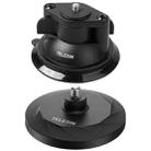 TELESIN Magnetic Base With 1/4 Inch Interface for DJI Pocket 3 / Insta360 Camera & Smart Phones With Suction Cup Base Set - 1