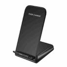 15W Desktop Wireless Charger Mobile Phone Wireless Fast Charging Bracket(Black) - 1