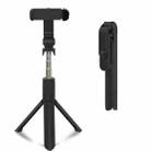 XT09 Live Cell Phone Tripod Selfie Stick Bracket Bluetooth Selfie Stick(Black) - 1