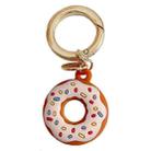For Airtag Donut Shape Tracker Case Positioner Silicone Sleeve, Color: Beige - 1