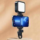 Portable Phone Desktop Live Fill Light Mini Pocket Light Shooting Camera Fill Lamp, Style: RGB Full Color With Hot Boots+Clip - 1