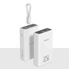 ROMOSS LT20A 20000mAh Comes With Line Charging Treasure Two-Way Fast Charging Mobile Power Supply(White) - 1