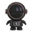 Mini Cartoon Astronaut Halter Fan Silent Handheld Portable Leafless Fan(Black) - 1