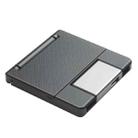 7 in 1 OTG SD Card Reader USB Type-C Adapter TF SD SIM PIN Storage Box(Silver) - 1