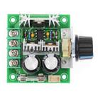 12V-40V 10A DC Motor Speed Controller PWM Stepless Speed Switch, Style: With Stand - 1