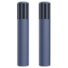 For Teslamic Microphone 1pair Silicone Protective Case Wireless Mic Cover(Midnight Blue) - 1