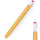 For Apple Pencil 1 AhaStyle PT180-1 Retro Stylus Protective Case Drop Proof Capacitive Pen Cover(Yellow) - 1