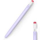 For Apple Pencil 1 AhaStyle PT180-1 Retro Stylus Protective Case Drop Proof Capacitive Pen Cover(Purple) - 1