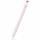 For Apple Pencil 2 AhaStyle PT180-2 Retro Stylus Protective Case Drop Proof Capacitive Pen Cover(Pink) - 1