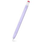 For Apple Pencil 2 AhaStyle PT180-2 Retro Stylus Protective Case Drop Proof Capacitive Pen Cover(Purple) - 1